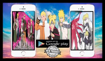 Naruto Shippuden Ninja Storm heros Boruto Ultimate โปสเตอร์