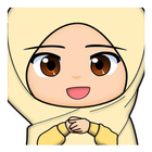Muslim Hijab Cute Cartoon Wallpapers-icoon