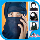 تركيب حجاب الشالة الخليج لصورك icône