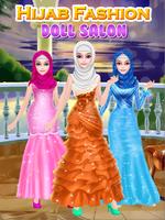 Hijab Fashion Doll Salon - Hijab Girl Salon Affiche