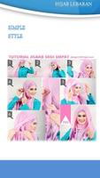 Tutorial Hijab Lebaran captura de pantalla 2