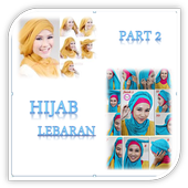 Tutorial Hijab Lebaran 2 icône