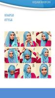 Tutorial Hijab Shiffon 3 截圖 1