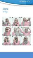 Tutorial Hijab Shiffon 3 Ekran Görüntüsü 2