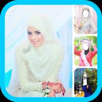 Hijab Style Camera Montage Poster