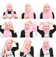 Hijab pashmina tutorial capture d'écran 2
