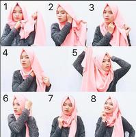 Hijab pashmina tutorial capture d'écran 3