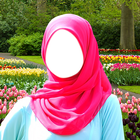 hijab montage photo icône
