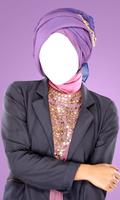 хиджаб женщина фотомонтаж - модная одежда скриншот 2