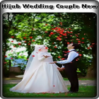 Hijab Wedding Couple New icône
