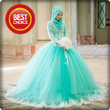 Best Hijab Wedding Dress icône