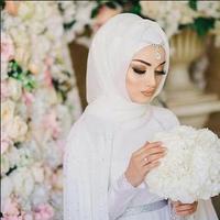 Свадебный дизайн Hijab 2018 постер