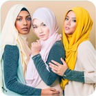 Hijab Tutorial Schritt Zeichen