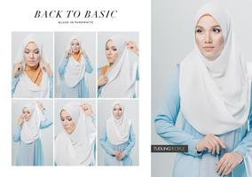 Hijab Tutorial Step By Step Affiche