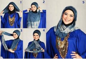 Turkish  Hijab step by step capture d'écran 3