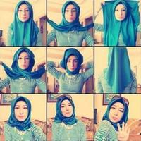 Turki Hijab langkah langkah poster