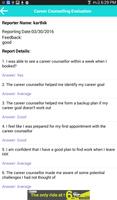 Career Counselling Evaluation capture d'écran 3