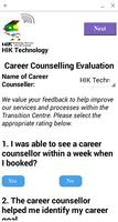 Career Counselling Evaluation screenshot 3