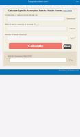 SAR for Mobile Phones Calci screenshot 2