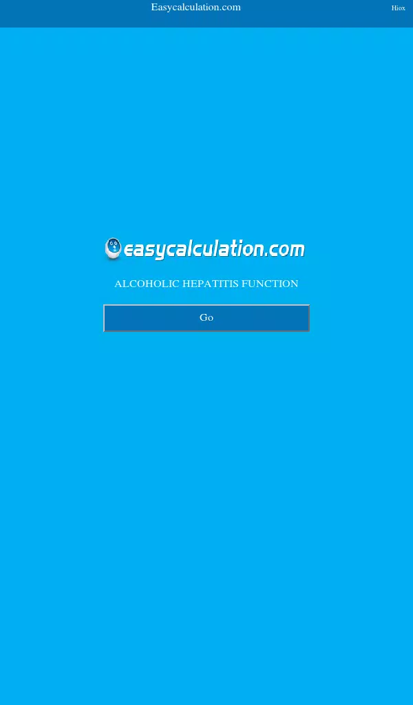 Maddrey's function Calculator APK for Android Download