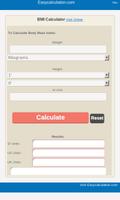 BMI Calculator โปสเตอร์