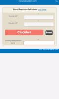 Blood Pressure Calculator poster