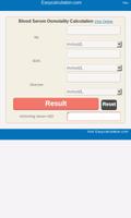 Serum Osmolality Calculator poster