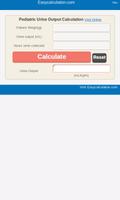 Pediatric Urine Output poster