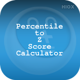 Percentile to Z Score icon