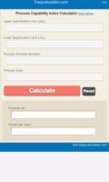 Process Capability Index poster
