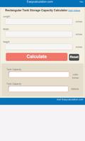 Rectangular Tank Capacity Calc poster