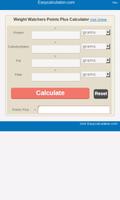 WW Points Plus Calculator poster