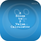 Z Score to P Value icon