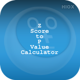 Z Score to P Value icon