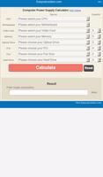 PC Power Supply Calculator screenshot 2