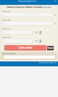 Clausius Clapeyron Relation poster