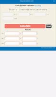 Cubic Equation screenshot 2