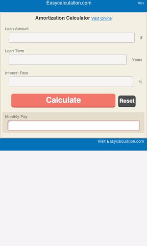 amortization calculator apk download free education app for