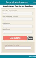 Area Between Two Curves Calc screenshot 2