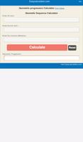 Geometric progression Calc screenshot 2