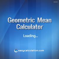 Geometric Mean Calculator capture d'écran 1