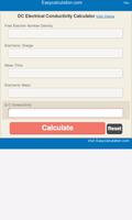 DC Electric Conductivity Calc screenshot 1