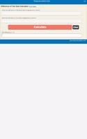 Set Difference Calculator screenshot 1