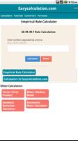 Empirical Rule Calculator poster