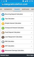 Free Calculators - Easycalculation.com screenshot 1