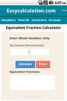Equivalent Fraction Calculator screenshot 2