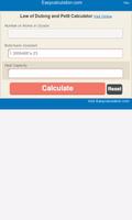 Law of Dulong-Petit Calculator poster