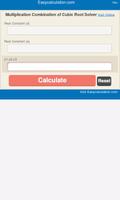 Multiply Cubic Root Solver screenshot 1