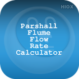 Parshall Flume Flow Rate Calc icon