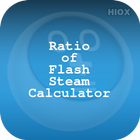 Ratio of Flash Steam Calci icône